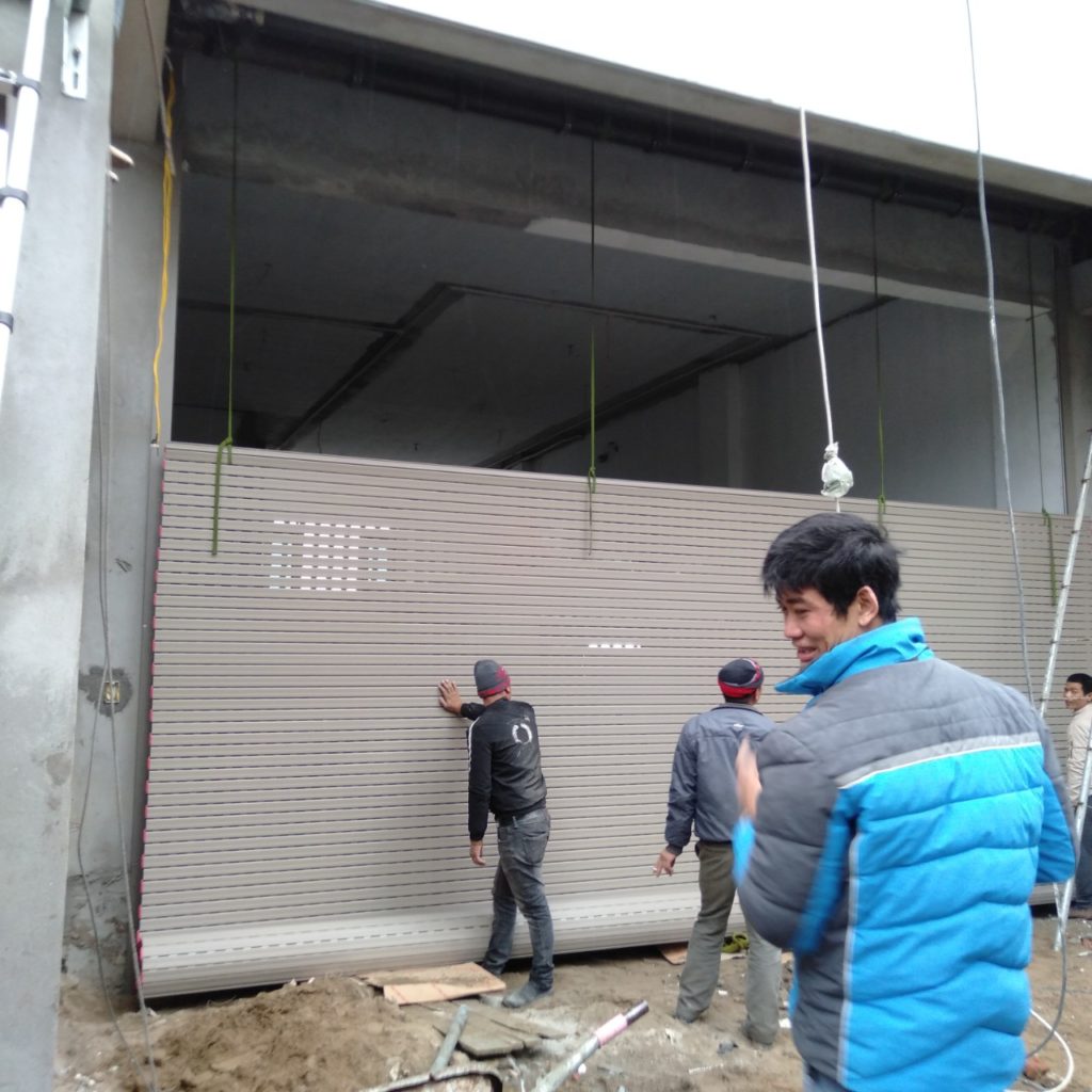 báo giá lắp đặt cửa cuốn austdoor